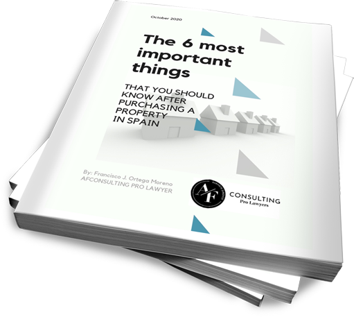 The 6 most important things that you should know after purchasing a property in Spain ebook