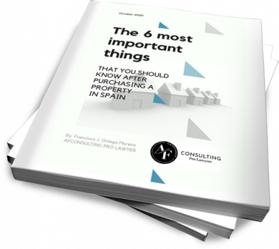 The 6 most important things that you should know after purchasing a property in Spain ebook